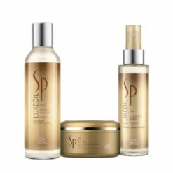 Wella SP Kit2 Luxe Oil Keratine Protect Shampoo 200ml Keratin Restore Mask 150ml Keratine Boost Essence 100ml