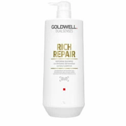 Goldwell Dualsenses Rich Repair Restoring Shampoo 1000ml - Shampooing Pour Cheveux Secs Ou Abîmés