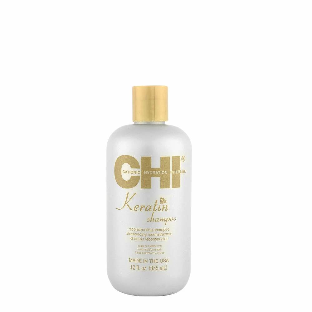 CHI Keratin Shampoo 355ml - Shampooing Reconstructeur