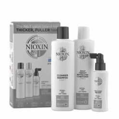 Nioxin System1 XXL Kit Antichute Shampooing 300ml + Conditioner 300ml + Traitement 100ml