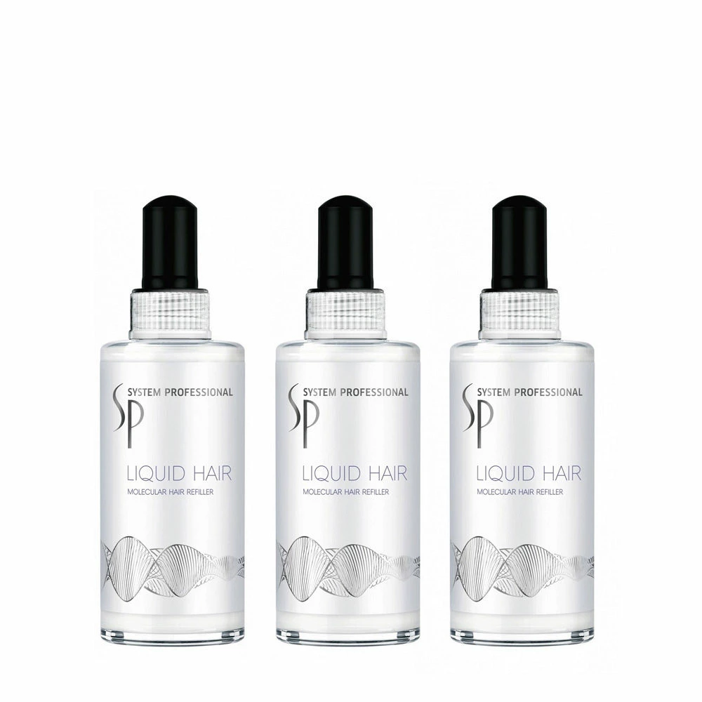 Wella SP Liquid Hair 100ml Kit 3 Pcs