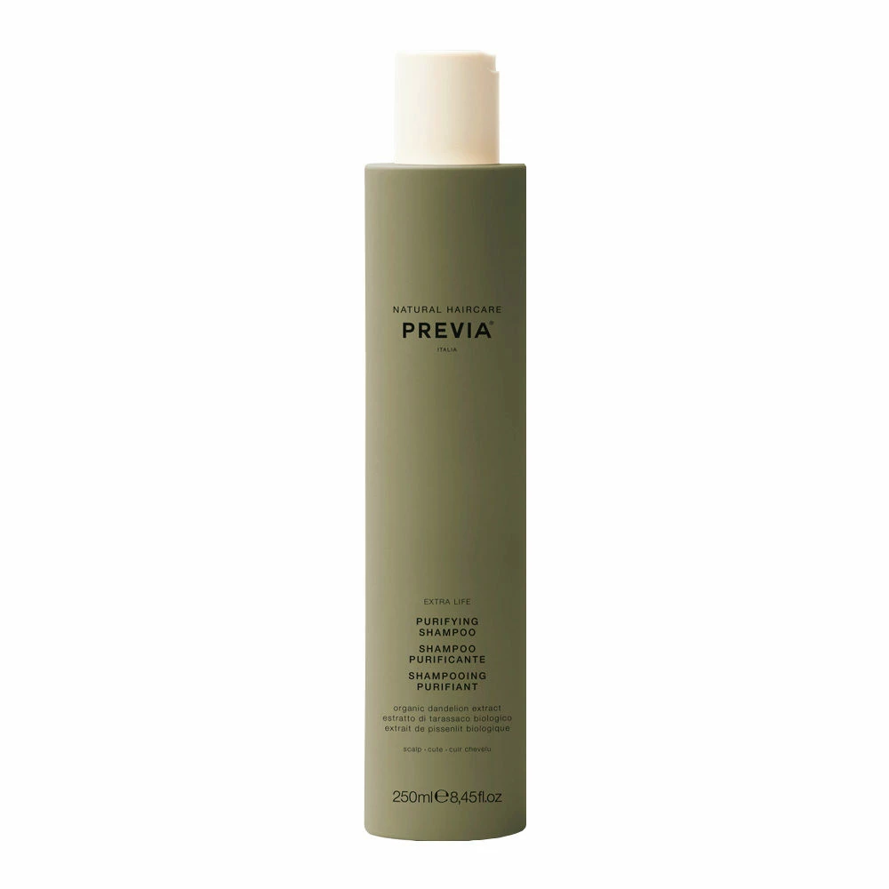 Previa Organic Purifying Shampoo 250ml - Shampooing Antipelliculaire