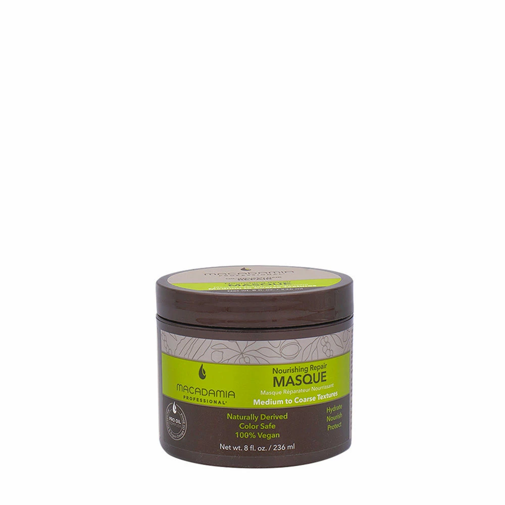 Macadamia Nourishing Repair Masque 236ml - Masque Hydratant Nutritif Pour Cheveux Moyens à épais