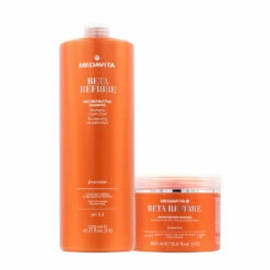 Medavita Shampooing 1250ml Et Masque 500ml Restructurant Cheveux Abimés