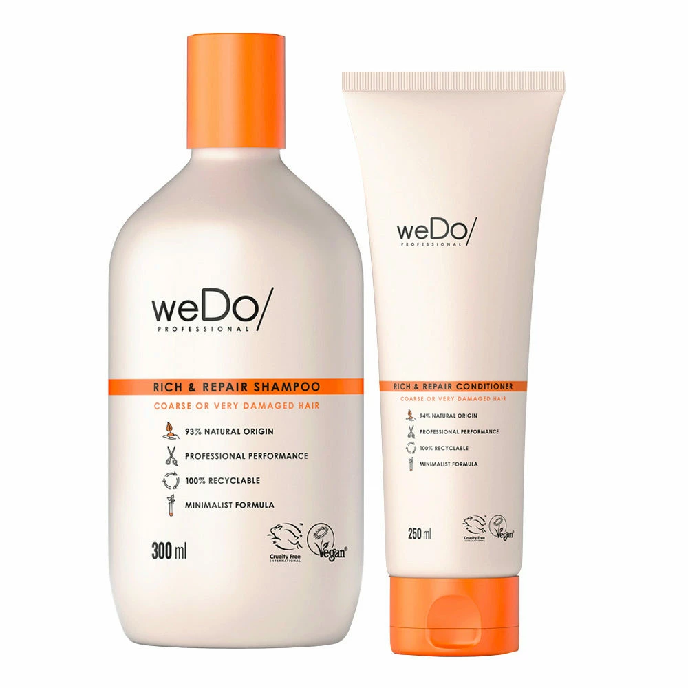 WeDo Rich & Repair Shampoo 300ml + Conditioner 250ml
