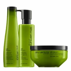 Shu Uemura Silk Bloom Shampoo 300ml Conditioner 250ml Masque 200ml