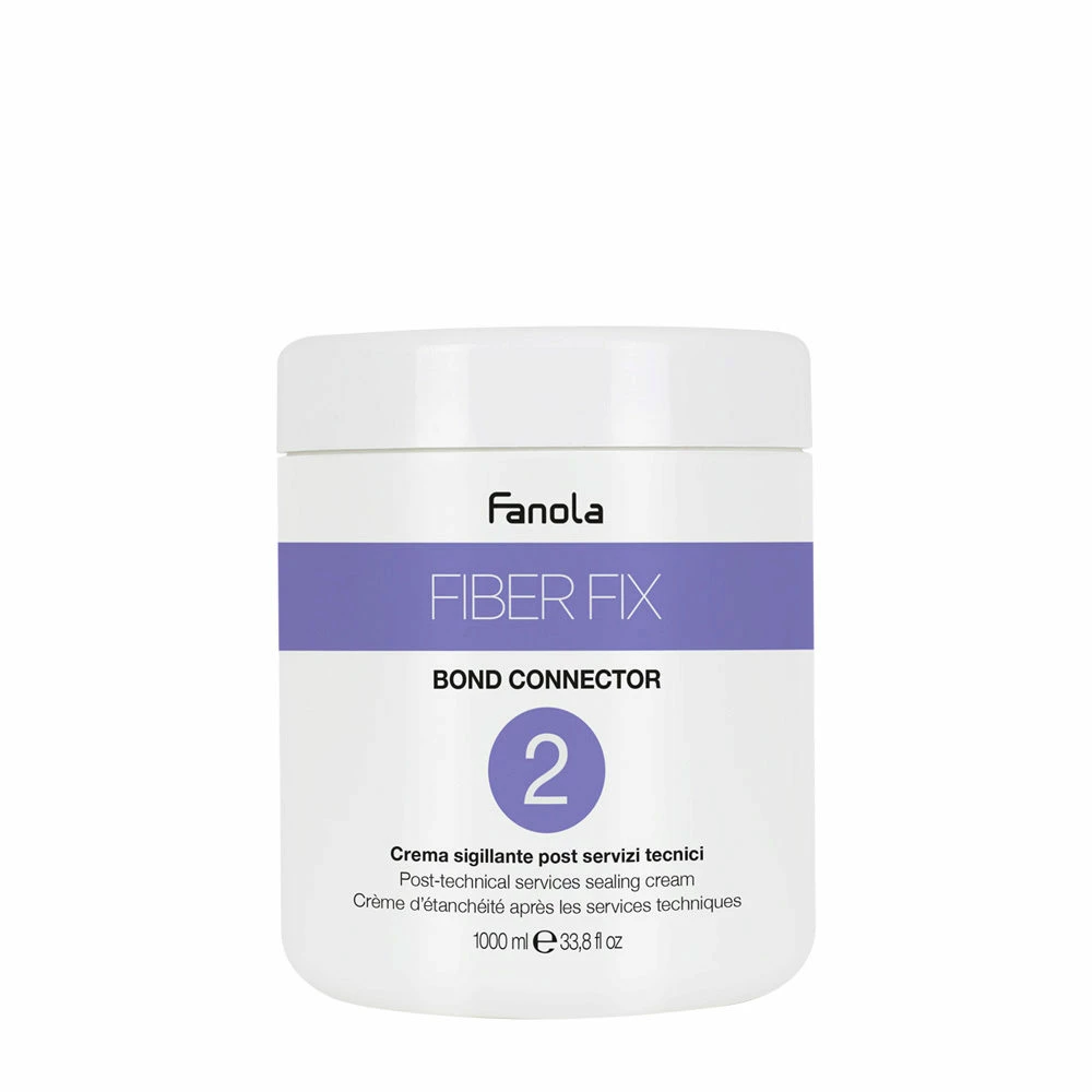 Fanola Fiber Fix Bond Connector N°2 1000ml - Crème De Scellement Post Services Techniques