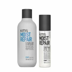 KMS Moist Repair Shampoo 300ml Leave-in Conditioner 150ml