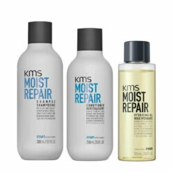 KMS Moist Repair Shampoo300ml Conditioner250ml Hydrating Oil100ml