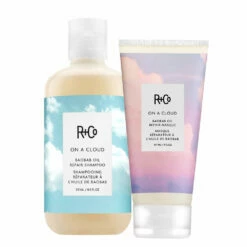 R+Co On A Cloud Baobab Oil Repair Shampoo 251ml Masque 147ml