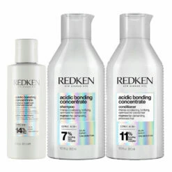 Redken Acidic Bonding Concentrate Pre Treatment 150ml Shampoo 300ml Conditioner 300ml