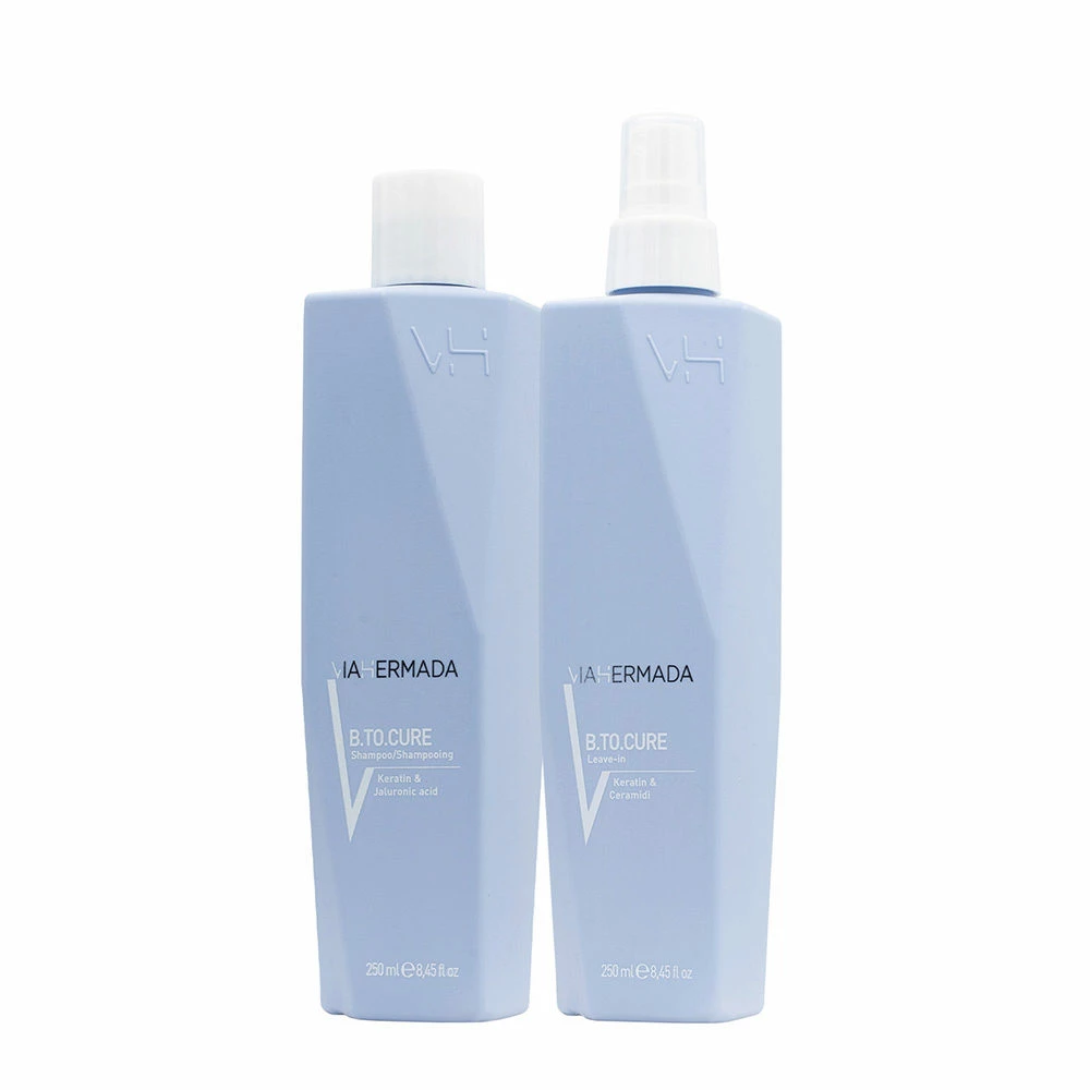 VIAHERMADA B.to.cure Shampoo 250ml Leave In 250ml