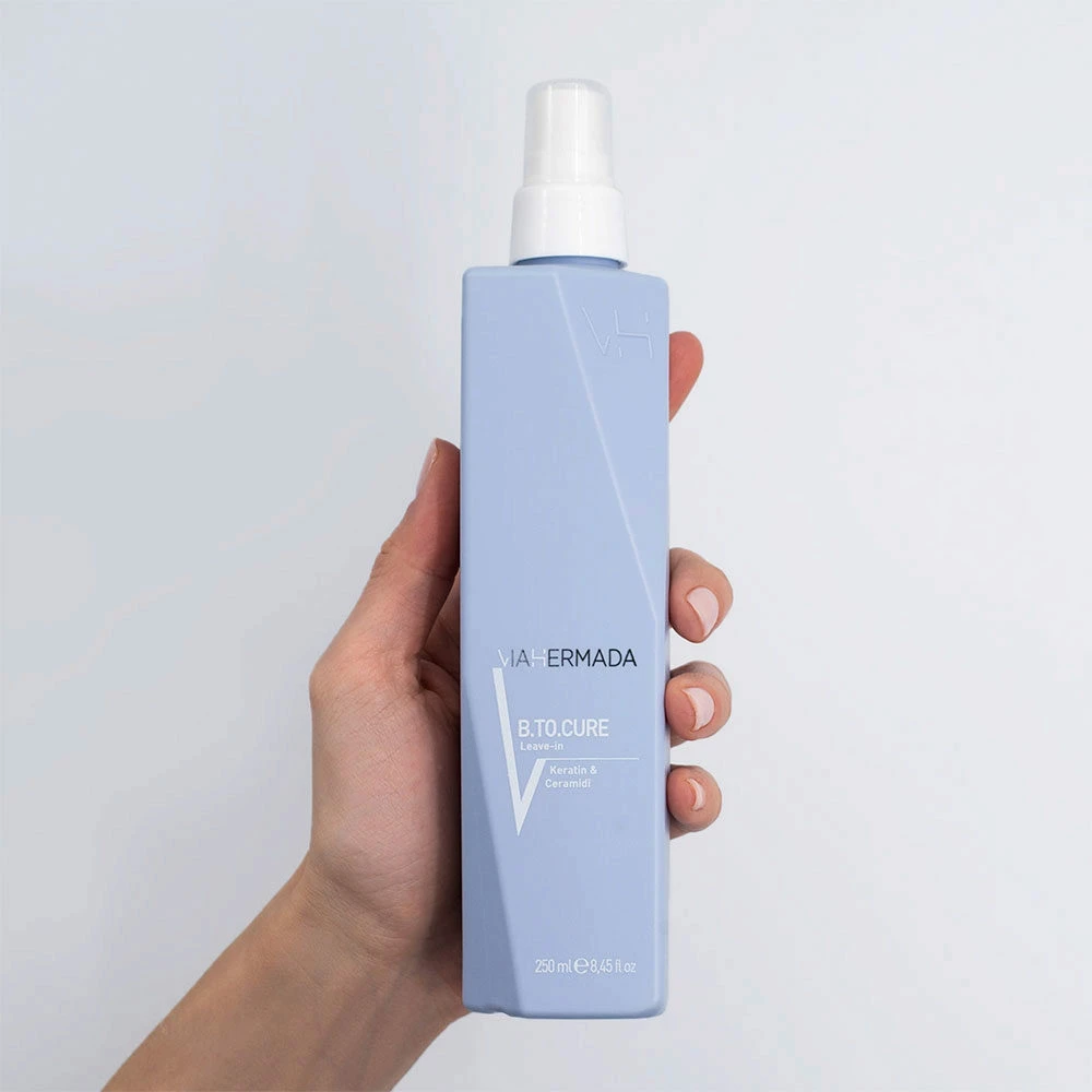 VIAHERMADA B.to.cure Shampoo 250ml Leave In 250ml Silky Oil 50ml – Image 3
