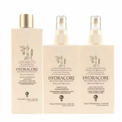 Tecna Hydracore Ultra Nourishing Shampoo 250ml Perfector 200ml Moistbooster 200ml