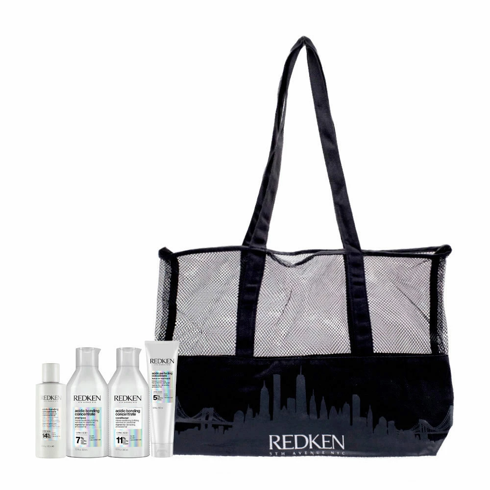 Redken ABC Pre Treatment 150ml Shampoo 300ml Conditioner 300ml Leave-in 150ml + Shopper Bag Gratuit – Image 2