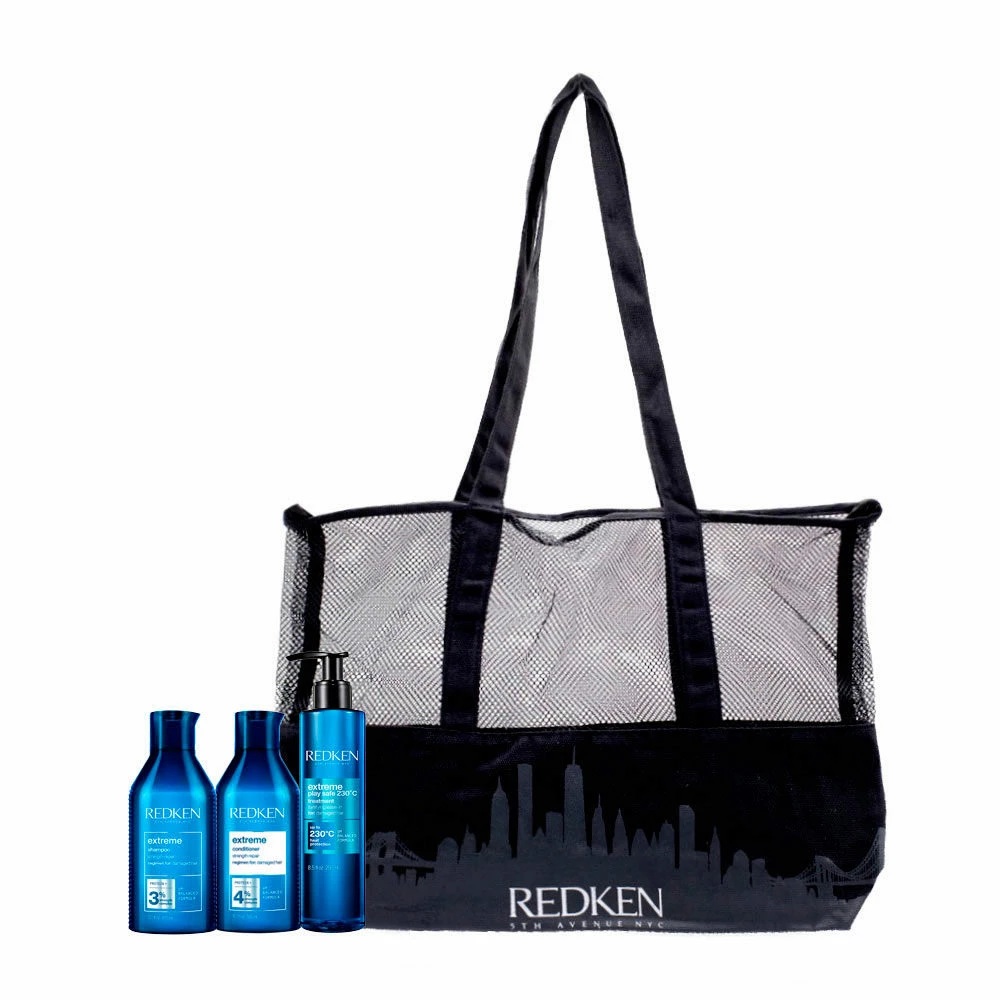 Redken Extreme Shampoo 300ml Conditioner 300ml Extreme Play Safe 250ml + Shopper Bag Gratuit Redken Extreme Shampoo 300ml Conditioner 300ml Extreme Play Safe 250ml + Shopper Bag Gratuit -Olaplex Shop A HG048179 2 500x500 1