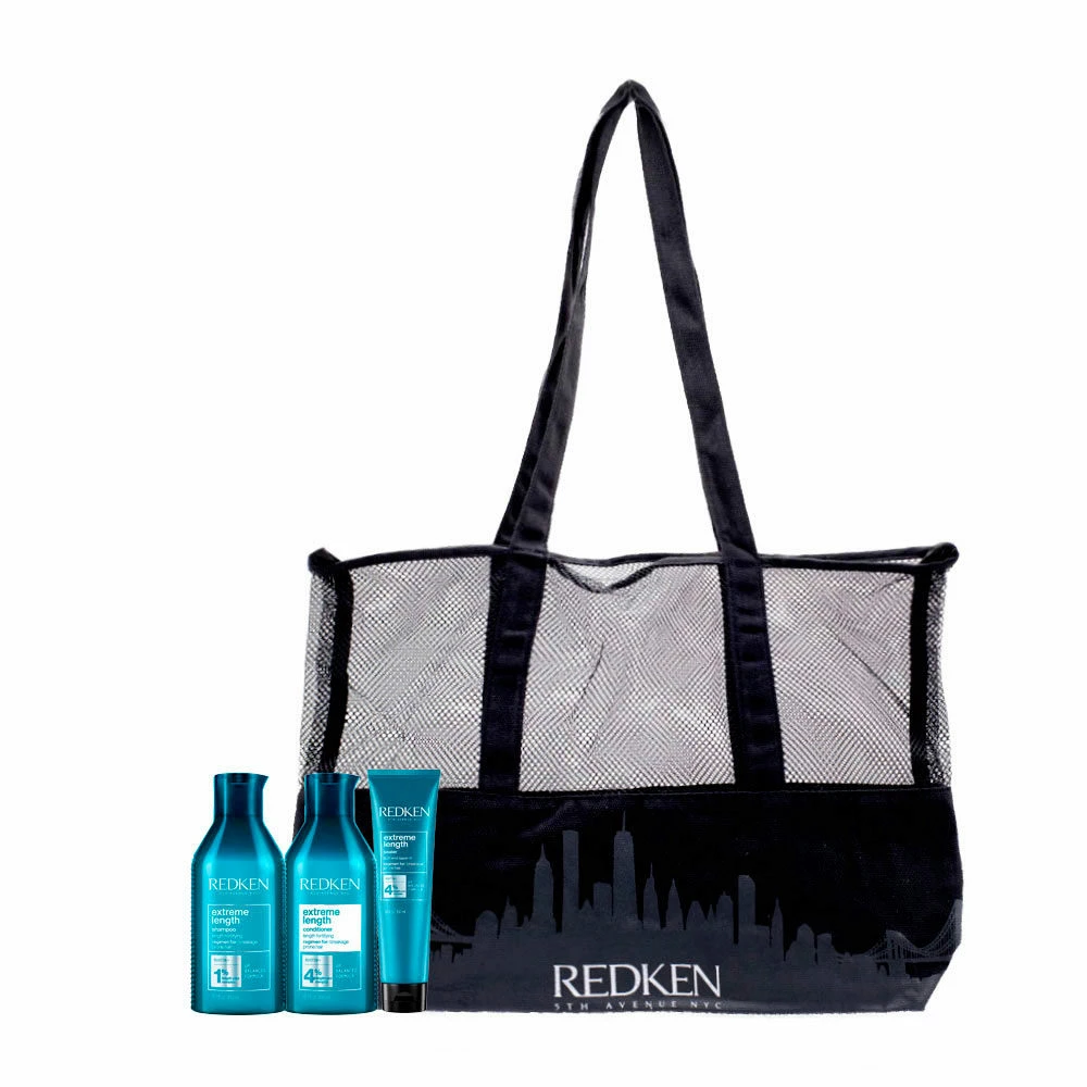 Redken Extreme Length Shampoo 300ml Conditioner 300ml Sealer 150ml + Shopper Bag Gratuit – Image 2