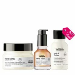 L'Oreal L'Oréal Professionnel Paris Metal Detox Mask 250ml Oil 50ml + Shampoo 100ml En Cadeau