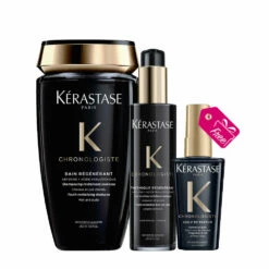 Kérastase Kerastase Chronologiste Bain Regenerant 250ml Thermique Regenerant 150ml + Huile 50ml En Cadeau